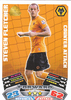 Steven Fletcher Wolverhampton Wanderers 2011/12 Topps Match Attax #359
